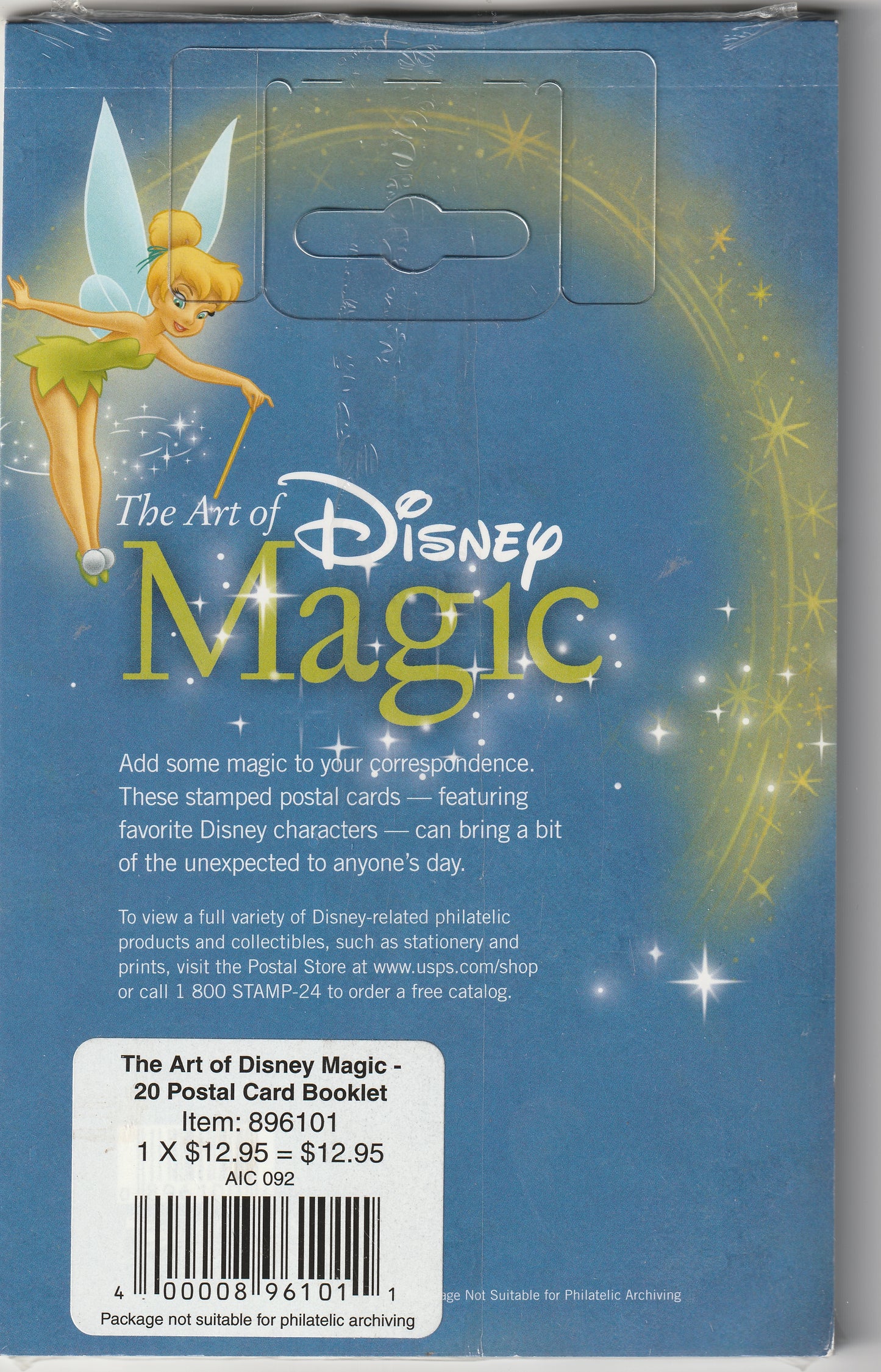 Unopened Premium Stamped Cards (20) - Disney Magic