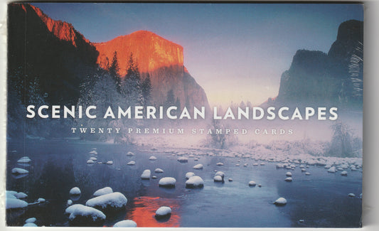 Unopened Premium Stamped Cards (20) - Scenic American Landscapes