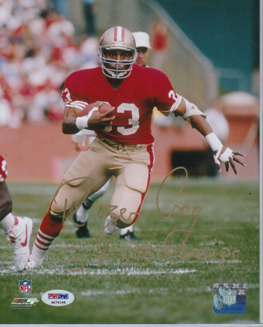 Autographed - Roger Craig - PSA COA