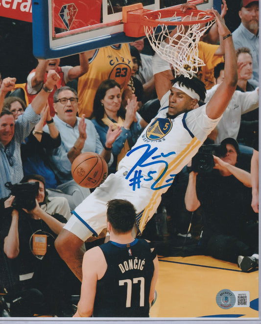 Autographed - Kevon Looney  - Beckett Witnessed COA