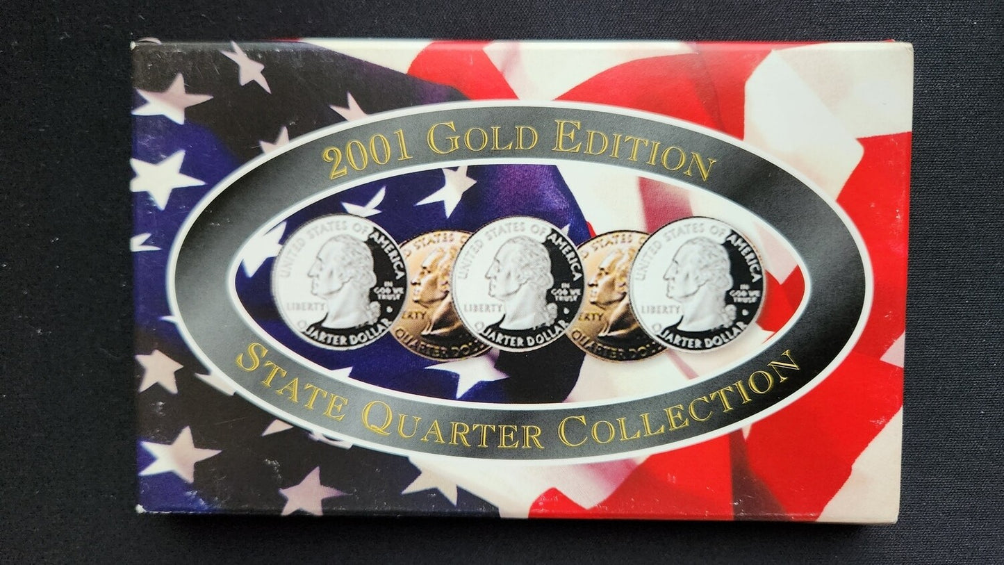 2001 Gold Edition - State Quarter Collection