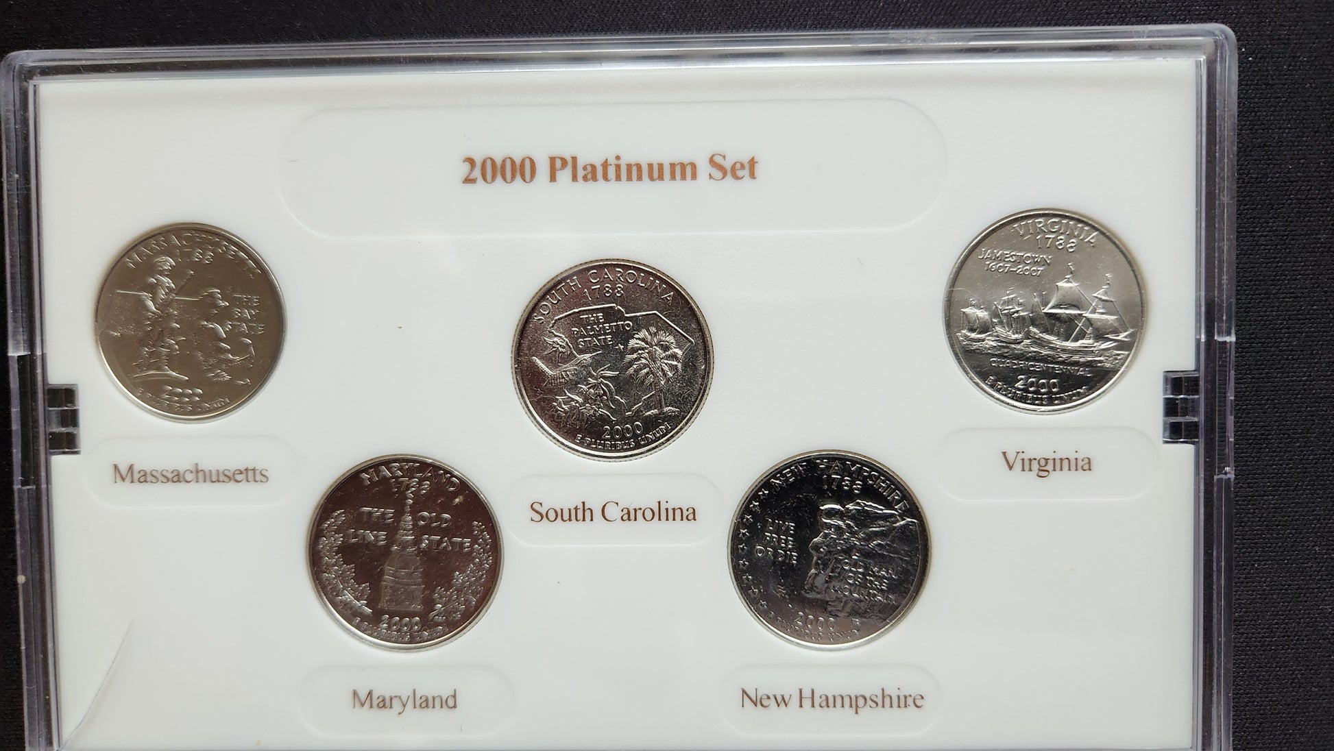 2000 Platinum Edition - State Quarter Collection